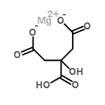 structure of CAS# 119851-23-9, Magnesium 2-(Carboxymethyl)-2-Hydroxysuccinate;citric acid, magnesium salt;citric acid, magnesium salt(2:3);Magnesium citrate