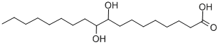 结构式 CAS# 120-87-6, 9,10-二羟基-十八烷酸