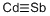 CAS#: 12014-29-8， Cadmium Antimonide