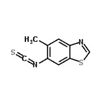 CAS 登录号：120194-97-0， 6-异硫氰酸基-5-甲基-1,3-苯并噻唑