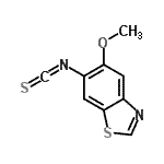CAS#: 120195-00-8， 6-Isothiocyanato-5-Methoxy-1,3-Benzothiazole
