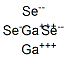 structure of CAS# 12024-11-2, Gallium Selenide;Selenoxogallium;Gallium Monoselenide