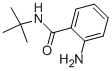 structure of CAS# 1203-89-0, 2-Amino-N-(1,1-Dimethylethyl)-Benzamide;BENZAMIDE, 2-AMINO-N-(1,1-DIMETHYLETHYL)-;2-AMINO-N-TERT-BUTYLBENZAMIDE