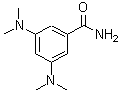 structure of CAS# 120338-77-4, 3,5-Bis(Dimethylamino)Benzamide;3,5-Bis(dimethylamino)benzamide;MFCD03844639