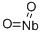 structure of CAS# 12034-59-2, Niobium Oxide (NbO2);Diketoniobium;Niobium Oxide (Nbo2);Niobium(Iv) Oxide