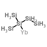 结构式 CAS# 12039-89-3, (2-硅烷基-2-四硅杂n基)镱