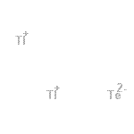 structure of CAS# 12040-13-0, Dithallium(1+) Telluride