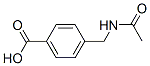 structure of CAS# 1205-58-9, 4-(Acetamidomethyl)Cyclohexane-1-Carboxylate;4-(Acetamidomethyl)-1-Cyclohexanecarboxylate;Zinc03121857