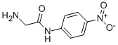 structure of CAS# 1205-88-5, 2-Amino-N-(4-Nitrophenyl)-Acetamide;2-Amino-N-(4-Nitrophenyl)Ethanamide;Acetamide, 2-Amino-N-(4-Nitrophenyl)-;Glycine P-Nitroanilide