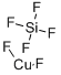 structure of CAS# 12062-24-7, Copper Hexafluorosilicate;Cupric Silicon(+4) Cation Hexafluoride;Caswell No. 254Ab;Copper Hexafluorosilicate