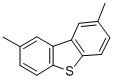structure of CAS# 1207-15-4, 2,8-Dimethyl-Dibenzothiophene;Zinc01842405;Dibenzothiophene, 2,8-Dimethyl-;Dimethyldibenzothiophene