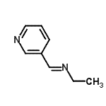 CAS 登录号：120739-64-2， (E)-N-乙基-1-(3-吡啶基)甲亚胺