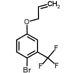 CAS#: 1208-41-9， 4-(Allyloxy)-1-Bromo-2-(Trifluoromethyl)Benzene