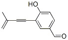 CAS#: 121007-17-8， 4-Hydroxy-3-(3-methyl-3-butene-1-ynyl)benzaldehyde