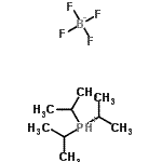 结构式 CAS# 121099-07-8, 三异丙基鏻四氟硼酸盐