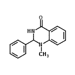 CAS#: 1217-75-0， 1-Methyl-2-Phenyl-2,3-Dihydro-4(1H)-Quinazolinone