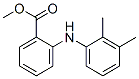 structure of CAS# 1222-42-0, Methyl 2-[(2,3-Dimethylphenyl)Amino]Benzoate;2-[(2,3-Dimethylphenyl)Amino]Benzoic Acid Methyl Ester;Brn 2218642;Benzoic Acid, 2-((2,3-Dimethylphenyl)Amino)-, Methyl Ester
