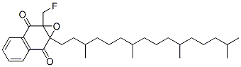 CAS#: 122408-83-7， 2-(Fluoromethyl)-3-(Phytyl)-1,4-Naphthoquinone 2,3-Epoxide