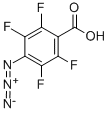 structure of CAS# 122590-77-6, 4-Azido-2,3,5,6-Tetrafluoro-Benzoic Acid;4-AZIDO-2,3,5,6-TETRAFLUOROBENZOIC ACID;2,3,5,6-Tetrafluoro-4-Azidobenzoic Acid;ATFB