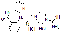CAS#: 122858-76-8， Guanylpirenzepine