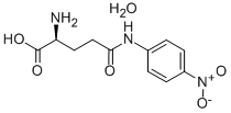 structure of CAS# 122864-94-2, N-(4-Nitrophenyl)-L-Glutamine Monohydrate;L-G-Glutamyl-4-Nitroanilide Monohydrate;GAMMA-L-GLUTAMYL-P-NITROANILIDE HYDRATE;L-GAMMA-GLUTAMYL-P-NITROANILIDE HYDRATE