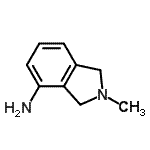 structure of CAS# 122993-59-3, 2-Methyl-4-isoindolinamine;2-methylisoindolin-4-amine