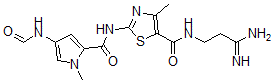 CAS#: 123725-00-8， N-(3-Amino-3-Iminopropyl)-2-[(4-Formamido-1-Methylpyrrole-2-Carbonyl)Amino]-4-Methyl-1,3-Thiazole-5-Carboxamide