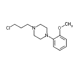 CAS 登录号：123733-63-1， 1-(3-氯丙基)-4-(2-甲氧基苯基)哌嗪