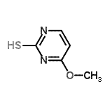 CAS 登录号：124700-77-2， 4-甲氧基-2(1H)-嘧啶硫酮