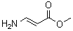 结构式 CAS# 124703-69-1, (2E)-3-氨基丙烯酸甲酯