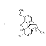 CAS#: 125-26-8， (5alpha,6alpha)-3-Methoxy-17-Methyl-7,8-Didehydro-4,5-Epoxymorphinan-6-Ol Hydroiodide (1:1)