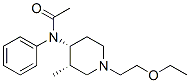 CAS#: 125080-83-3， N-[(3S,4R)-1-(2-Ethoxyethyl)-3-Methylpiperidin-4-Yl]-N-Phenylacetamide