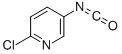 structure of CAS# 125117-96-6, 2-Chloro-5-Isocyanato-Pyridine;2-(Chloropyridin-5-Yl) Isocyanate;2-CHLORO-5-ISOCYANATOPYRIDINE