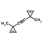 CAS#: 125510-65-8， 3,3'-(1,2-Ethynediyl)Bis(3-Methylcyclopropene)