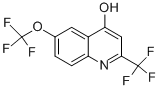 structure of CAS# 125647-79-2, 6-(Trifluoromethoxy)-2-(Trifluoromethyl)-4-Quinolinol;4-Hydroxy-6-(Trifluoromethoxy)-2-(Trifluoromethyl)Quinoline 97%;4-Hydroxy-6-(Trifluoromethoxy)-2-(Trifluoromethyl)Quinoline97%;6-(Trifluoromethoxy)-2-(Trifluoromethyl)-4-Hydroxy-Quinoline