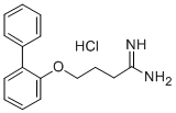 CAS#: 125849-41-4， 4-(2-Biphenylyloxy)Butyramidine Hydrochloride