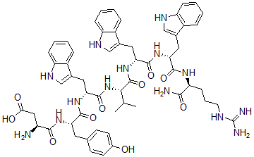 CAS#: 126050-12-2， 5-Tyr-6,8,9-Trp-10-Arg-Neurokinin A (4-10)