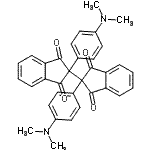 CAS#: 1262-52-8， 2,2'-Bis[4-(Dimethylamino)Phenyl]-1H,1'H-2,2'-Biindene-1,1',3,3'(2H,2'H)-Tetrone