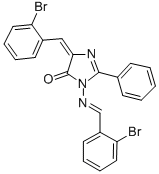 CAS#: 126293-41-2， (5Z)-5-[(2-Bromophenyl)Methylidene]-3-[(2-Bromophenyl)Methylideneamino]-2-Phenylimidazol-4-One