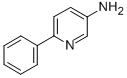 structure of CAS# 126370-67-0, 6-Phenyl-3-Pyridinamine;6-PHENYL-PYRIDIN-3-YLAMINE;6-PHENYLPYRIDINE-3-AMINE;5-AMINO-2-PHENYLPYRIDINE