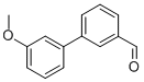 structure of CAS# 126485-58-3, 3'-Methoxy-[1,1'-Biphenyl]-3-Carboxaldehyde;Sbb007525;Zinc02574084;3'-Methoxy-Biphenyl-3-Carbaldehyde