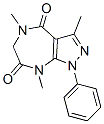 CAS#: 126567-68-8， 3,5,8-Trimethyl-1-Phenyl-6H-Pyrazolo[4,5-f][1,4]Diazepine-4,7-Dione