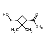 CAS#: 126892-32-8， 1-[(1S,3R)-3-(Hydroxymethyl)-2,2-Dimethylcyclobutyl]Ethanone