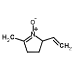 CAS#: 127616-02-8， 5-Methyl-2-Vinyl-3,4-Dihydro-2H-Pyrrole 1-Oxide