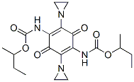 CAS#: 127786-83-8， (2,5-Bis(1-Aziridinyl)-3,6-Dioxo-1,4-Cyclohexadiene-1,4-Diyl)Biscarbamic Acid, Bis(1-Methylpropyl) Ester