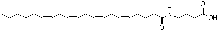 CAS#: 128201-89-8， 4-[(5Z,8Z,11Z,14Z)-5,8,11,14-Icosatetraenoylamino]Butanoic Acid