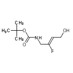 CAS#: 128490-22-2， 2-Methyl-2-Propanyl [(2Z)-2-Fluoro-4-Hydroxy-2-Buten-1-Yl]Carbamate