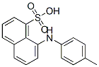 CAS 登录号：129-90-8， 8-对甲苯氨基萘-1-磺酸