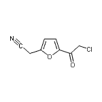 CAS#: 129596-27-6， [5-(Chloroacetyl)-2-Furyl]Acetonitrile