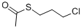 structure of CAS# 13012-54-9, 3-Chloropropyl Thioacetate;Ethanethioic Acid S-(3-Chloropropyl) Ester;Nsc163141;3-Chloropropyl Thioacetate